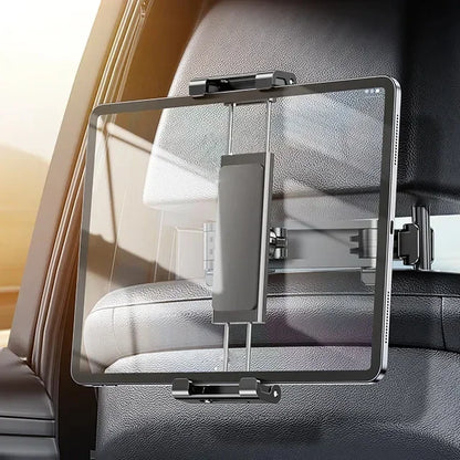 Telescopic Car Rear Pillow Phone Holder Tablet Rotating Car seat Rear Stand Headrest Brac ket for Phone Tablet 5 13 Inch