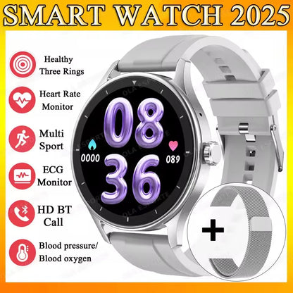 2026 Smart Watch Women Men Heart Rate Monitor Waterproof Smartwatch For Android IOS