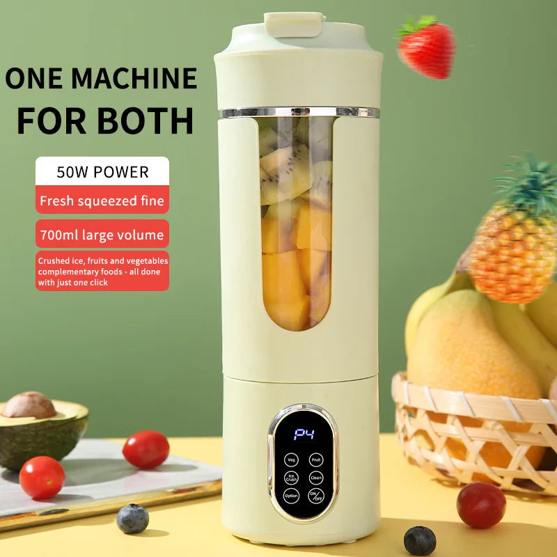 Portable Rechargeable Compact Blender Multi-functional Blender