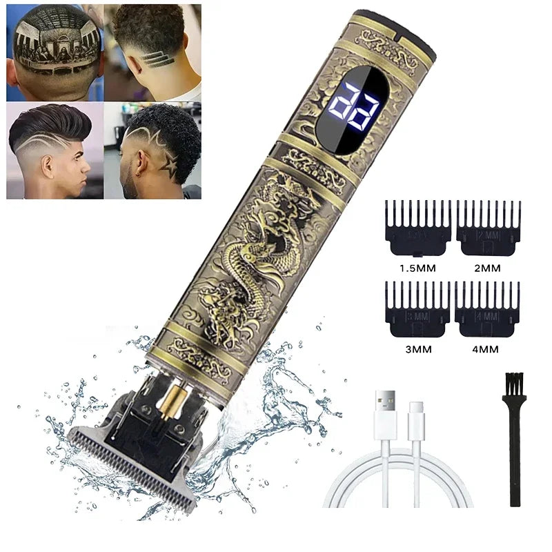 Trendy professional Electric Hair Clipper for Men Barber Shaver Beard Trimmer