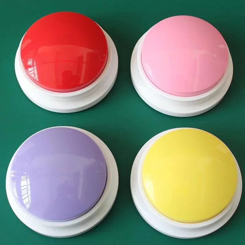 1 Pc Pet Sound Box Recordable Talking Button Voice Recorder