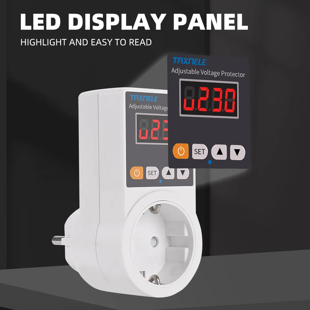 Automatic Voltage Protector Socket AC 220V 16A