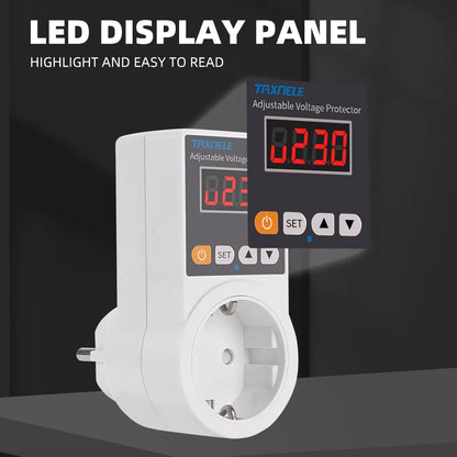 Automatic Voltage Protector Socket AC 220V 16A