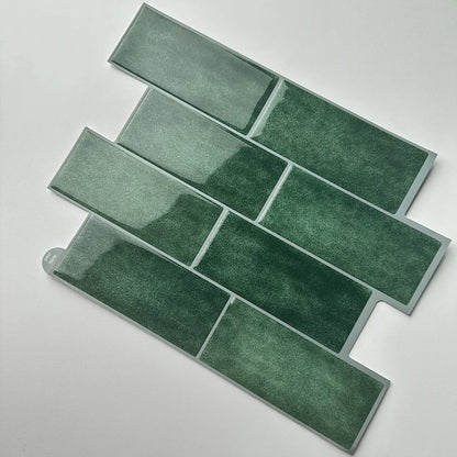 10 Sheets big size Peel and Stick Wallpaper Waterproof 3D Wall Tile - Easy to Install