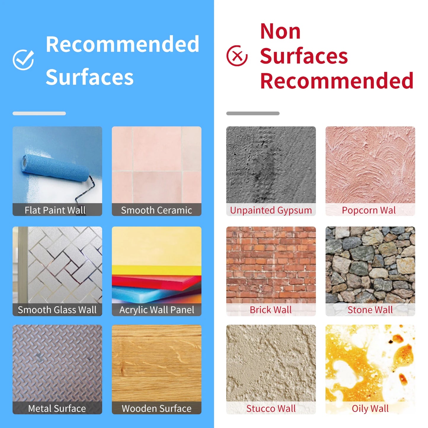 3D self-adhesive wall stickers, waterproof and easy to clean, suitable for kitchen, bathroom, living room, dining room, etc.