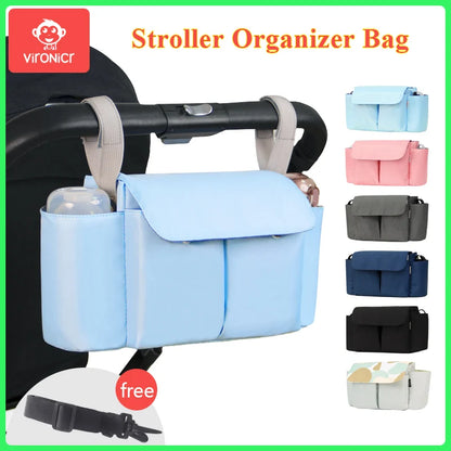 Large Capacity Travel Hanging Bag- Bottle Holder - Diaper Bag