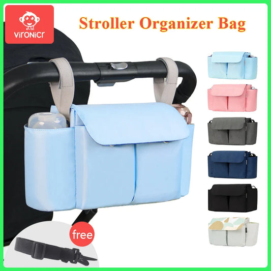Large Capacity Travel Hanging Bag- Bottle Holder - Diaper Bag