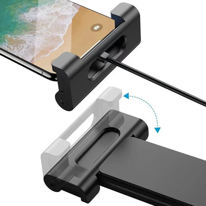 Telescopic Car Rear Pillow Phone Holder Tablet Rotating Car seat Rear Stand Headrest Brac ket for Phone Tablet 5 13 Inch