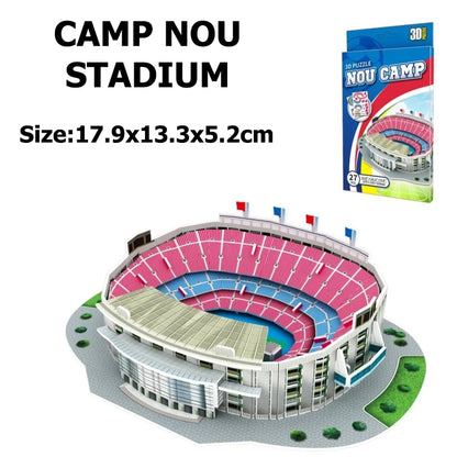 Football Field Children 3D Puzzle Toys