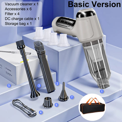 Mini Portable wireless Car Vacuum Cleaner Powerful 95000PA Strong Suction