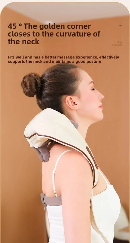 New USB U-Shape Neck and shoulder Shiatsu Cordless Massager