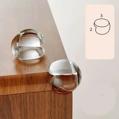 10PCS Children's clear Soft Anti-collision Furniture Corner Protectors