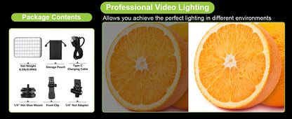 LED Selfie Light 60 High-quality for cell phone, 7 Light Modes