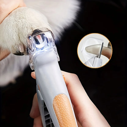 LED Pet Nail Clipper For Easy And Safe Grooming with lights