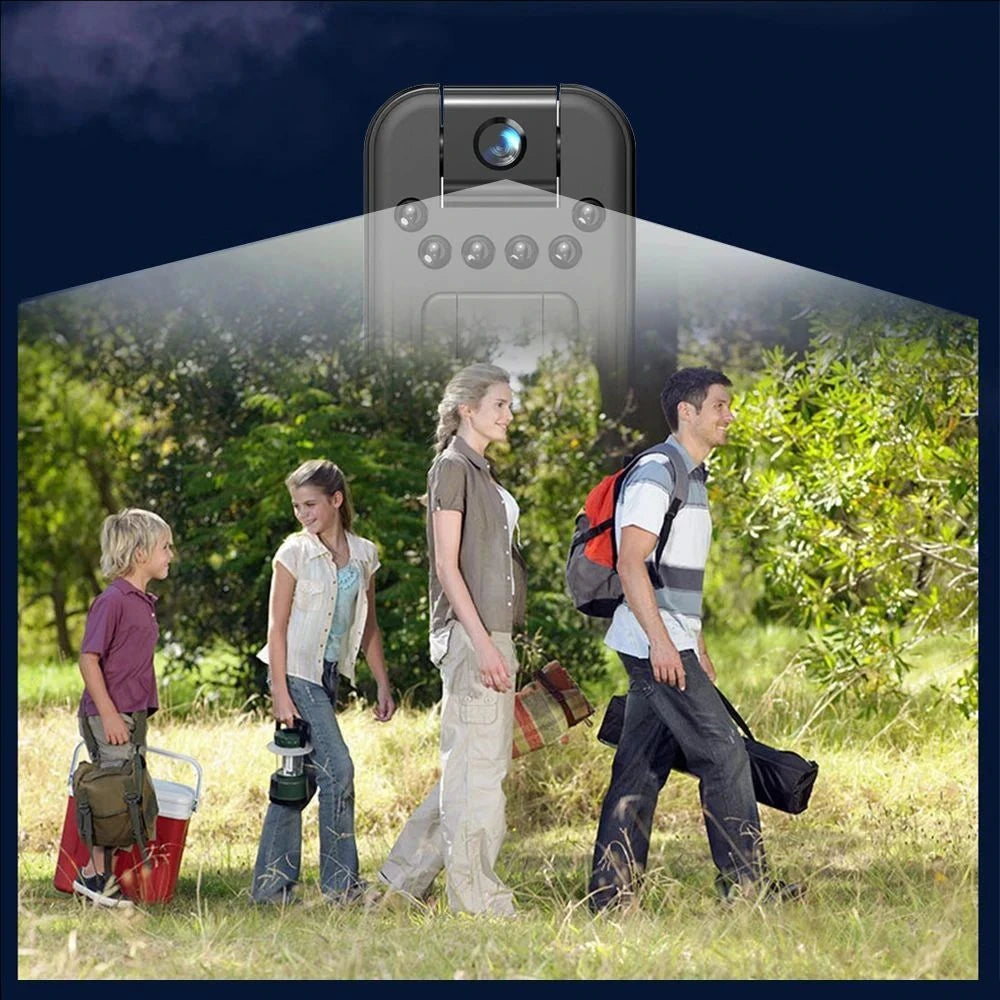 1080P HD Mini Camera Portable Digital Video Recorder- Camcorder Night Vision Body Cam Infrared