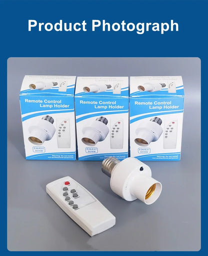 Smart Infrared Wireless Remote Control Timer Switch Lamp Holder 220V House Multi Light Switch Baby Room Bedroom Smart Switch