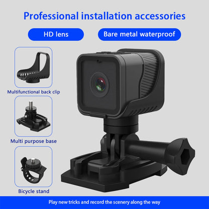 Mini Action Camera HD 1080P Outdoor Video Audio Recorder Dash Cam