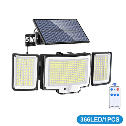 Waterproof Solar Outdoor security  Lights Motion Sensor