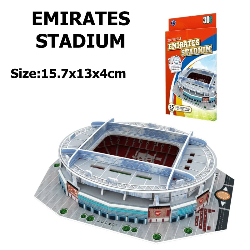 Football Field Children 3D Puzzle Toys