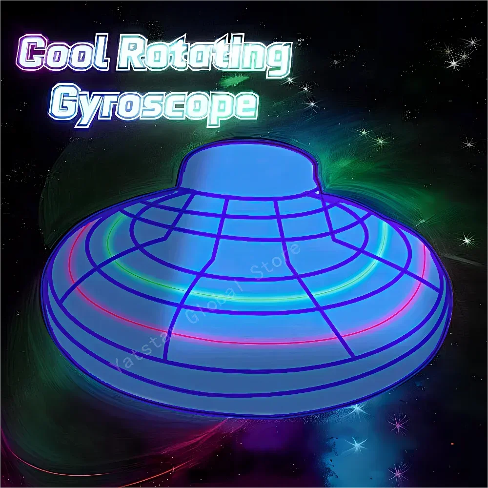 Flying Ball Toys Magic Ball Flying Spinner Mini UFO Fingertip Drone Aircraft
