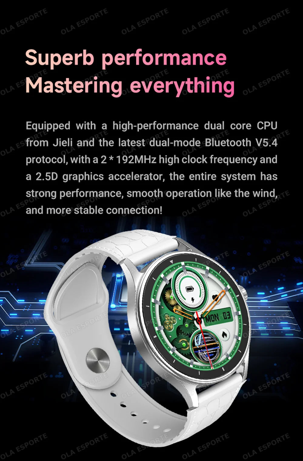 2026 Smart Watch Women Men Heart Rate Monitor Waterproof Smartwatch For Android IOS
