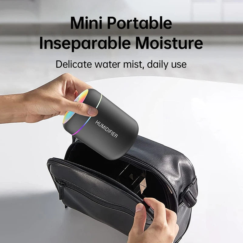 Mini light Air Humidifier USB Electric Aroma Diffuser Essential Oil Purifier
