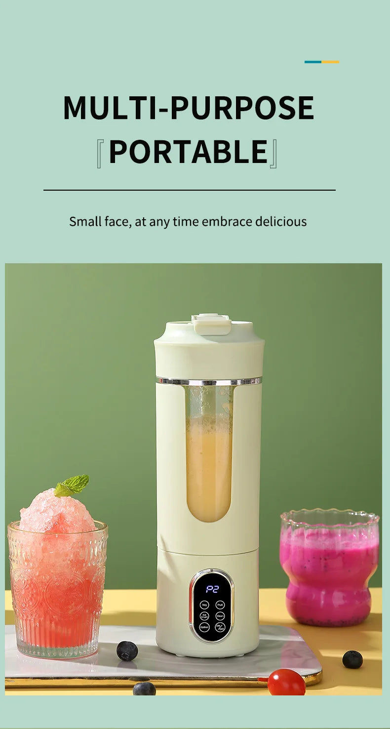 Portable Rechargeable Compact Blender Multi-functional Blender