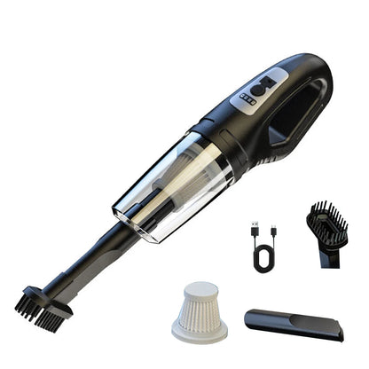 120W Portable Car Vacuum Cleaner USB Charging Handheld Cordless Vacuum