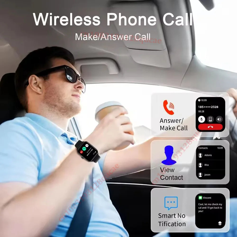 2026 Smart Watch Android IOS Phone 2.01 Inch Color Screen