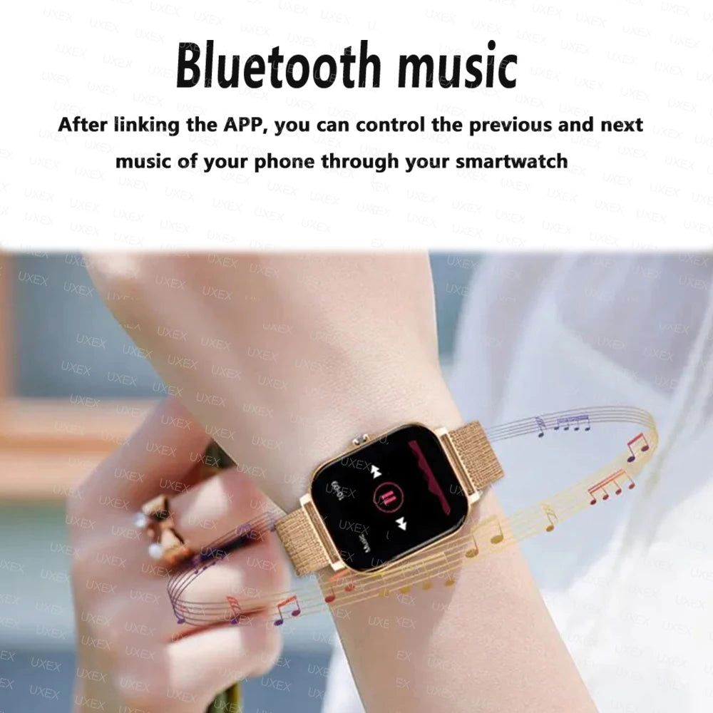 Smart Watch 1.83'' Full Screen Bluetooth Talk Blood Oxygen/Blood Pressure Monitor Smartwatch for women & men