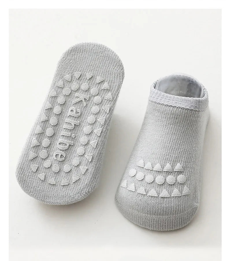 Baby Knee Pads Socks Set- Anti Slip Socks Kneecap Kid Crawling