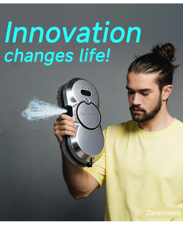 UPS Smart Robot Window Cleaner Vacuum Auto Clean Glass Windows Washer
