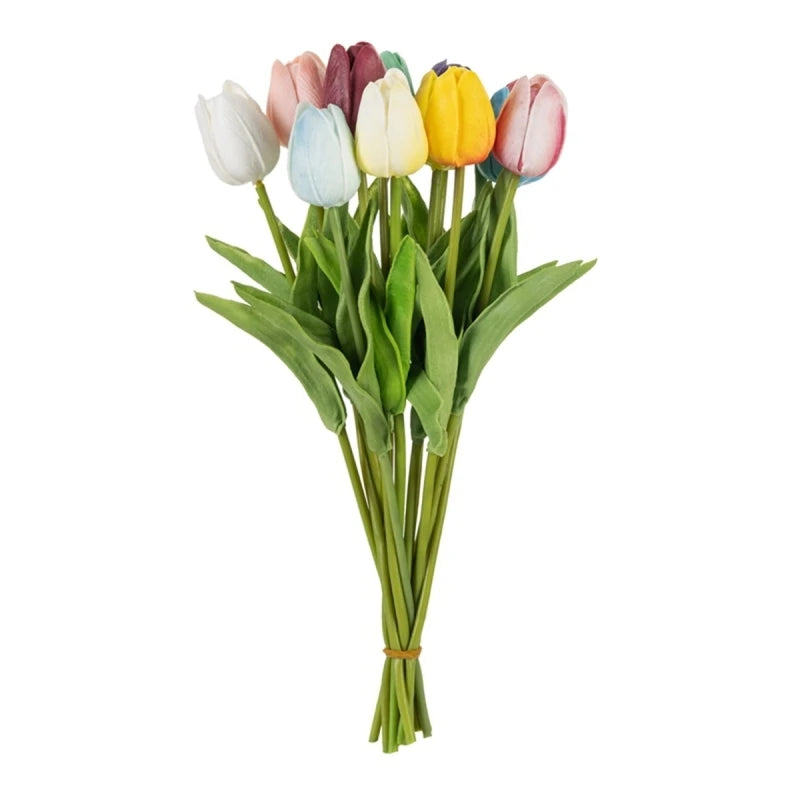 Artificial Tulip Real Touch Flower (10/30 PCS)