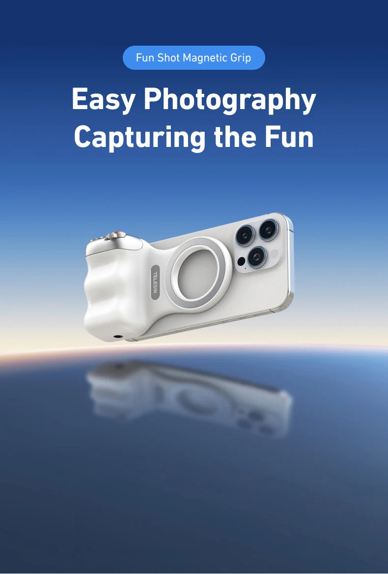 Magnetic Smart Phone Camera Hand Grip