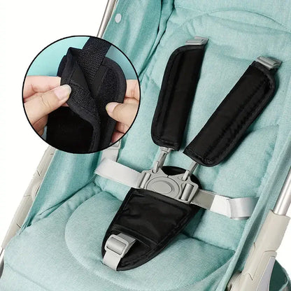 Baby Soft Car Seat Belt Pads Universal Stroller Shoulder Strap Covers
