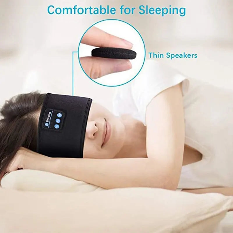 Headband Elastic Wireless Headphones Wireless Bluetooth Headset Headband