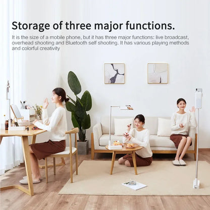 Multifunction Mobile Phone Holder Can Be Bent & Telescopic with light & remote control