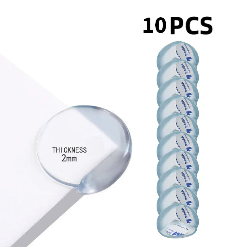 10PCS Children's clear Soft Anti-collision Furniture Corner Protectors