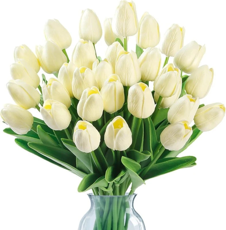 Artificial Tulip Real Touch Flower (10/30 PCS)