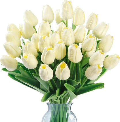 Artificial Tulip Real Touch Flower (10/30 PCS)