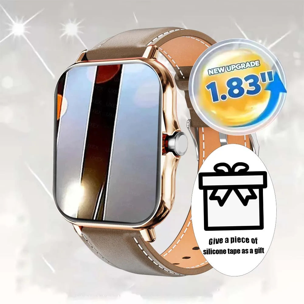Smart Watch 1.83'' Full Screen Bluetooth Talk Blood Oxygen/Blood Pressure Monitor Smartwatch for women & men