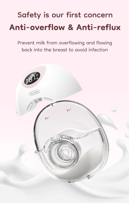 GREAT DEAL **1 PC MAMIJOY Wearable Electric Breast Pump 4 Modes  & 36 Suction levels - Silent Hands Free pump