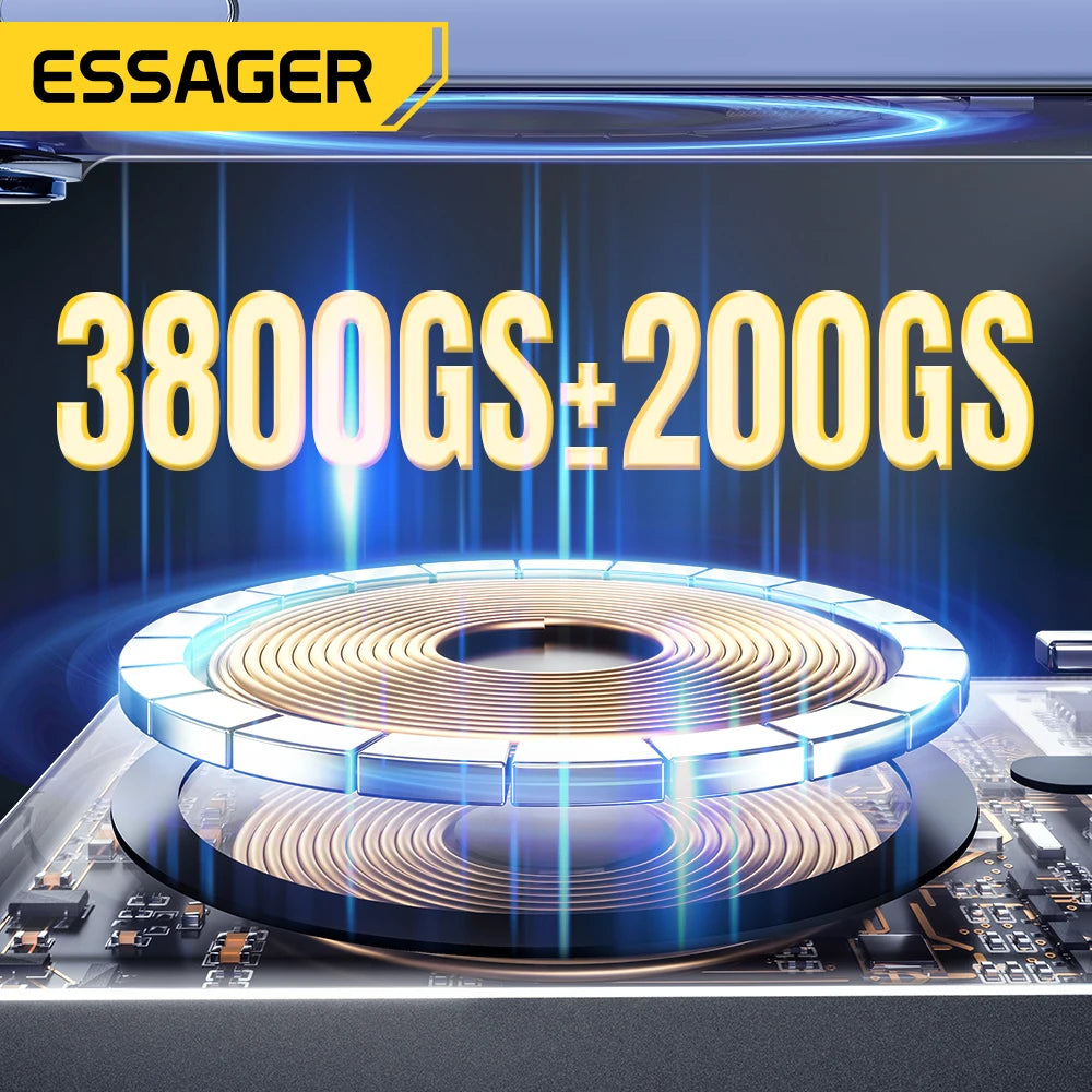 Essager  ultra Thin Wireless Magnetic External Battery 20W 5000mAh Fast Charging For iPhone 17 16 15 14
