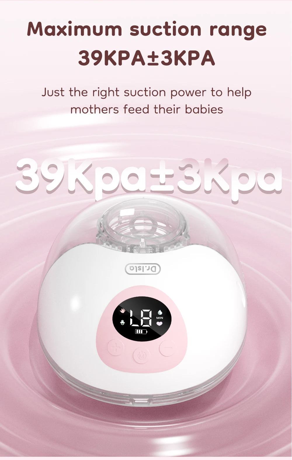 GREAT DEAL **1 PC MAMIJOY Wearable Electric Breast Pump 4 Modes  & 36 Suction levels - Silent Hands Free pump