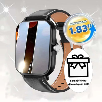 Smart Watch 1.83'' Full Screen Bluetooth Talk Blood Oxygen/Blood Pressure Monitor Smartwatch for women & men