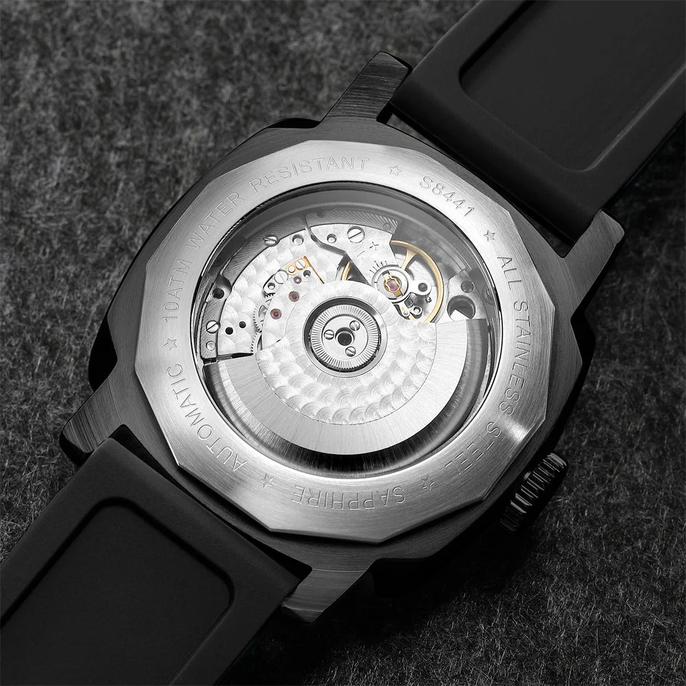 SEAKOSS GMT Men‘s Diving Automatic Mechanical Watches Seagull ST2557