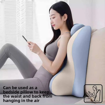 Wedge Shape Memory Foam Pillow Ergonomic Support for Neck Back Leg Rest