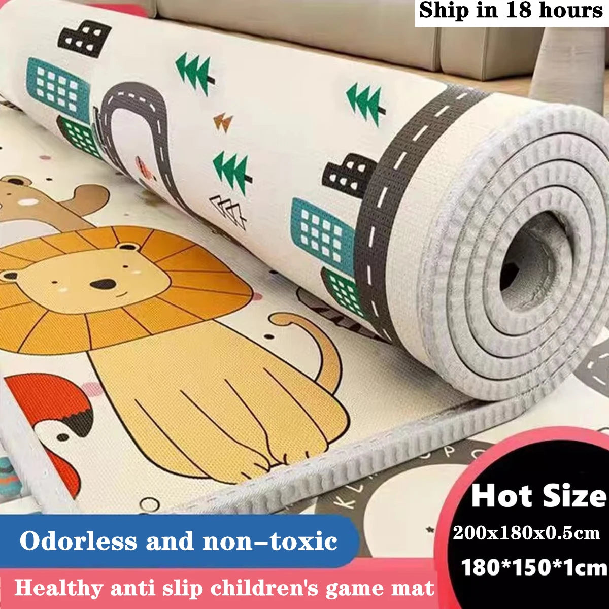 Baby Crawling Play Mats Non-toxic - Safety Rug