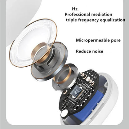 Earphone Clip Wireless Bluetooth Sport Noise Canceling
