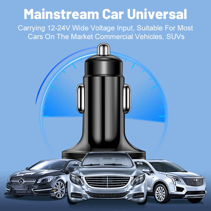Vumpach 5 Ports USB Car Charge 250W Quick 7A Mini Fast Charging For iPhone